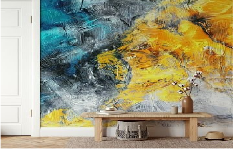 鲁山墙面油画如何保养？