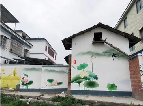 鲁山室外墙绘-从选材到保养。