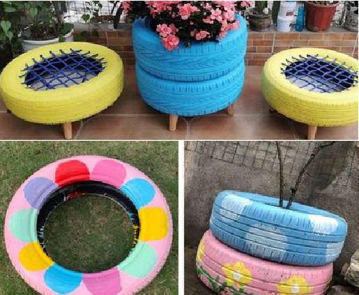 鲁山墙体彩绘-变废为宝