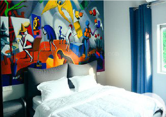 鲁山对于酒店的墙体彩绘而言更注重哪些方面?