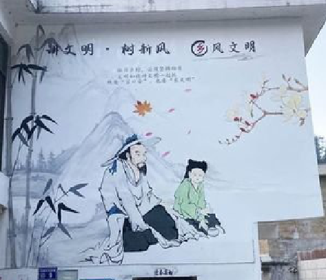 鲁山分享几个墙绘保养知识。