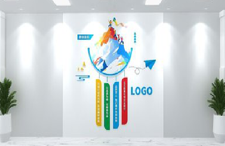 鲁山公司企业形象墙的工艺材料有哪些？