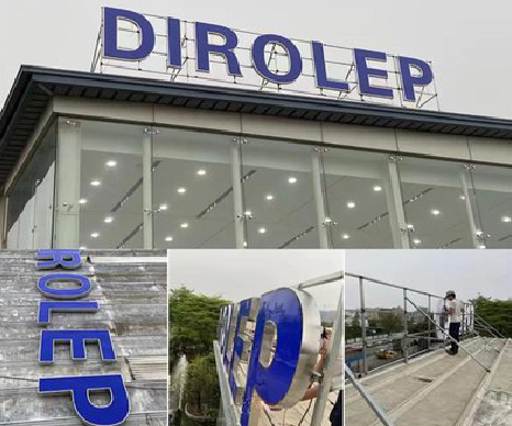 鲁山楼顶发光字安装的注意事项。